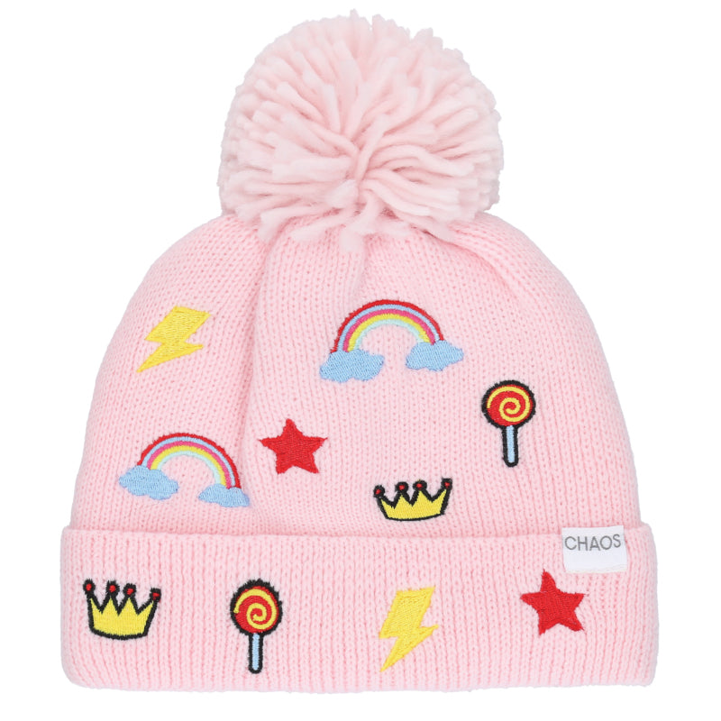 Pink A Boo Jr. Beanie