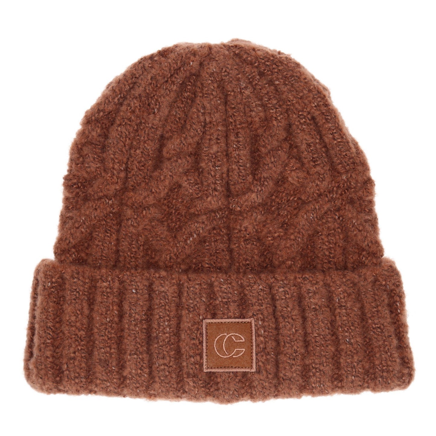 Bonnet torsadé trèfle