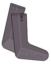 Chaos Polar Plush Slipper/Sock