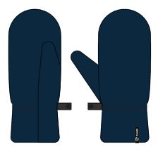 Chaos Yeti Fur Kids Mitten