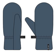 Chaos Yeti Fur Mitten