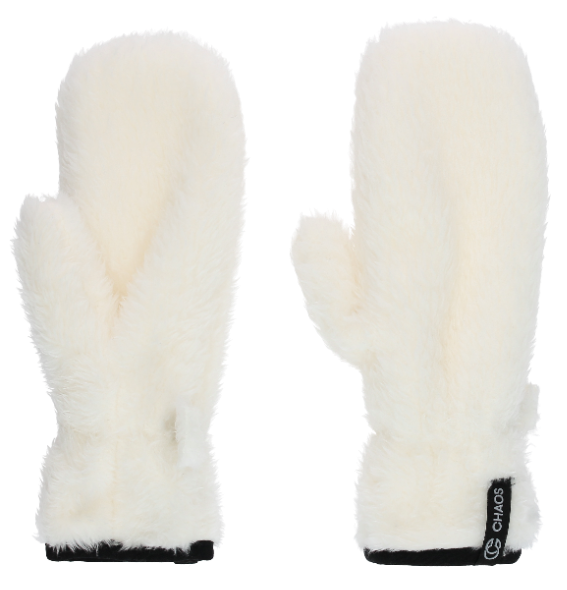 Chaos Yeti Fur Kids Mitten