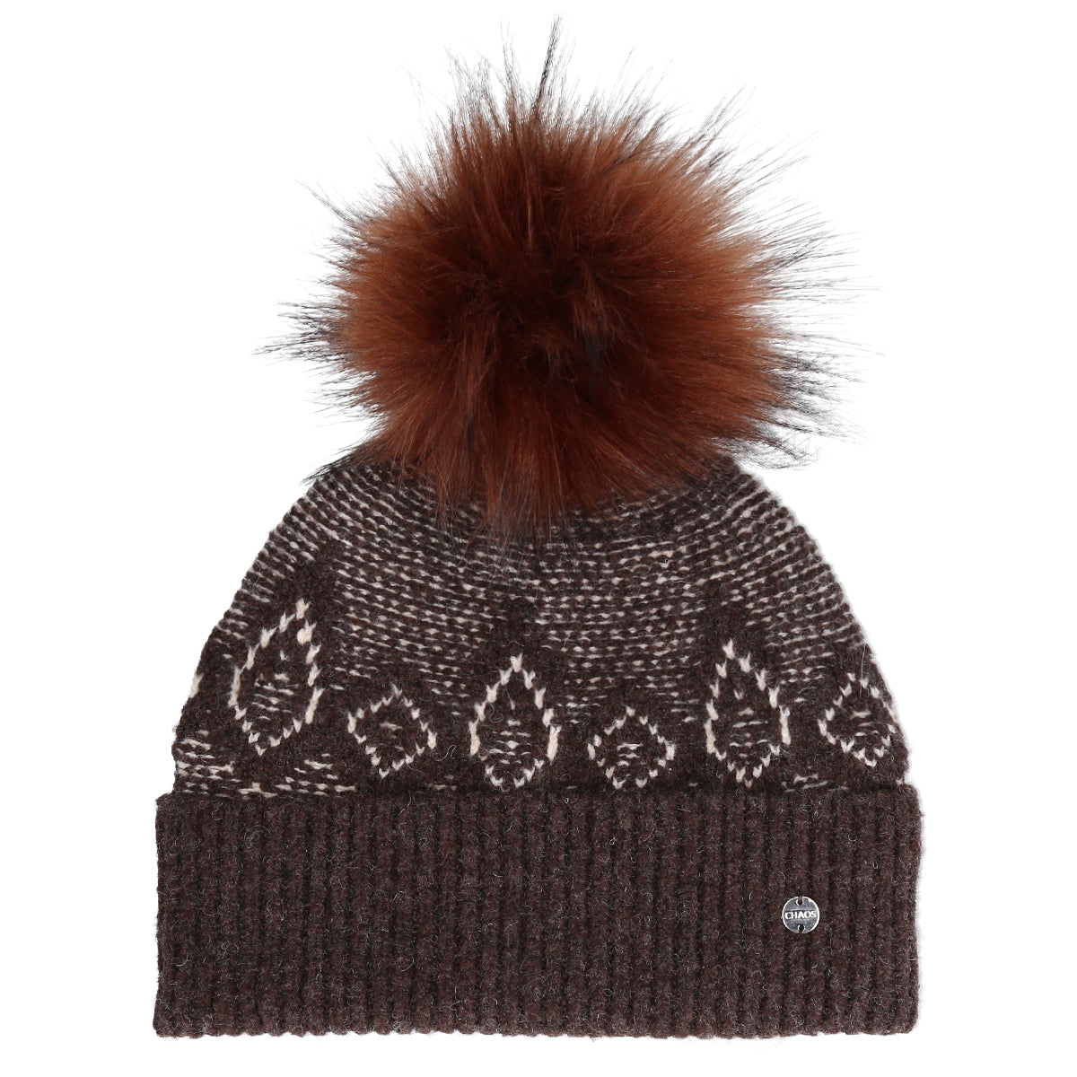 Tycen Pom Beanie - Chaos Headwear | Women's Winter Hats | Women's Beanies | Product View 5