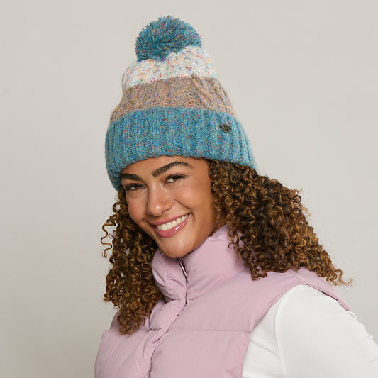 Vision Pom Beanie - Chaos Hats | Women's Winter Hats | Women's Beanies | Product View 2