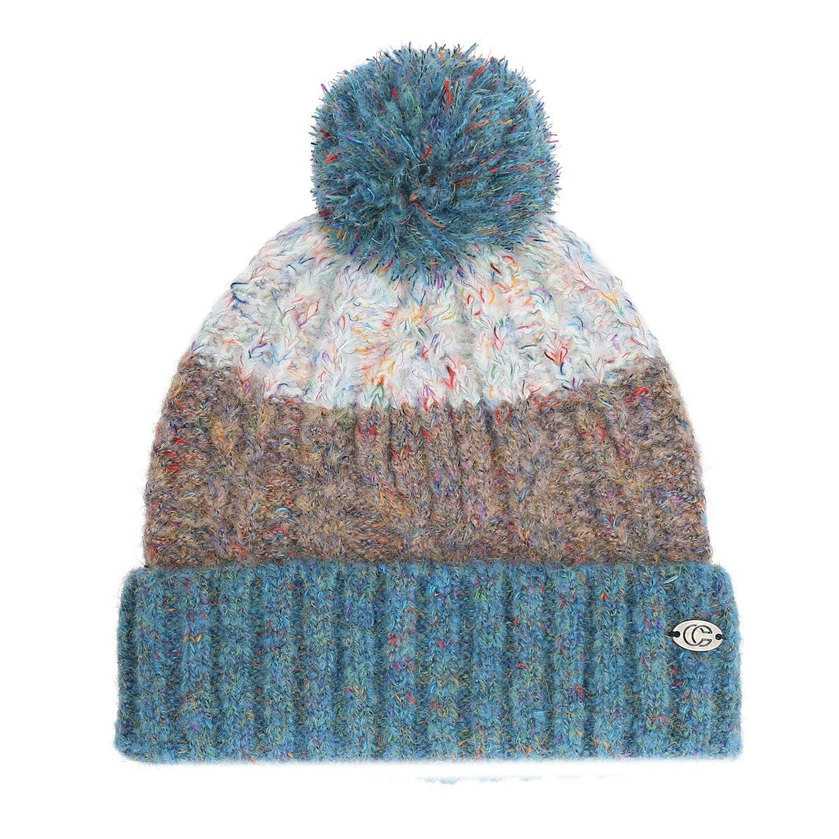 Vision Pom Beanie - Chaos Headwear | Women's Winter Hats | Women's Beanies | Product View 5