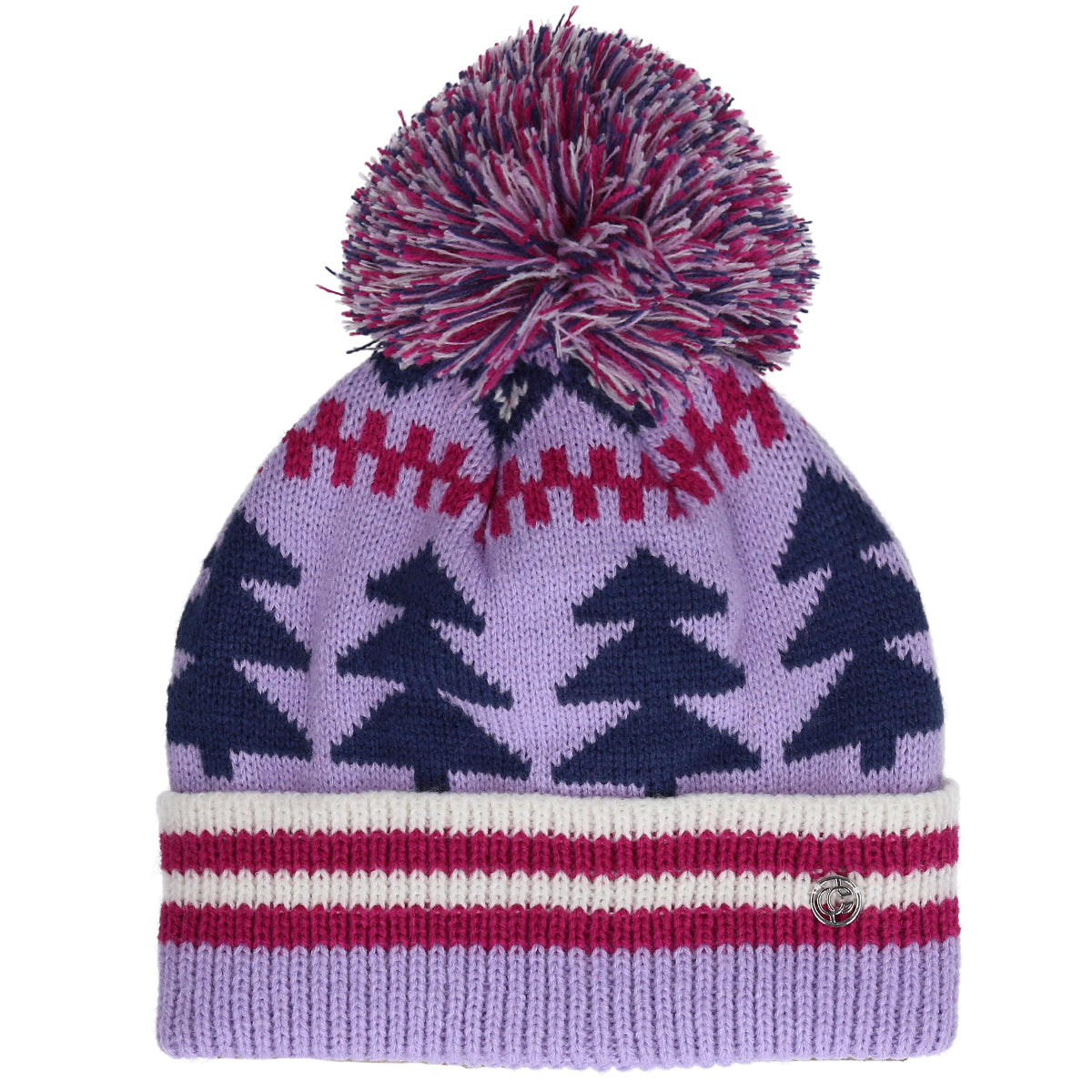 Ariel Jr. Pom Beanie - Chaos Headwear | Kids Winter Hats | Kids Beanies | Product View 3