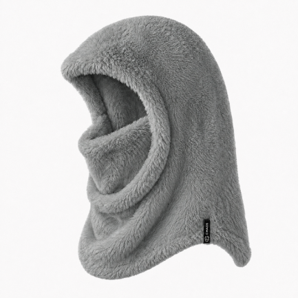 Kids Biggie Hoodie Yeti Fur - Chaos Headwear | Kids Winter Hood | Cold Weather Accessories | Product View 9