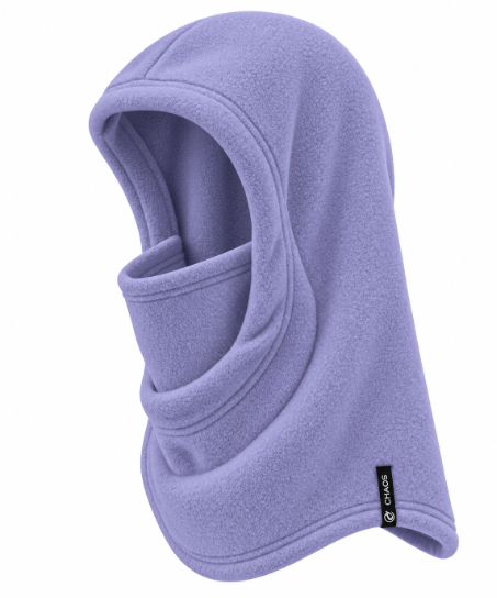 Kids Biggie Hoodie Polar Plush - Chaos Headwear | Unisex Winter Hood | Cold Weather Accessories | Product View 6