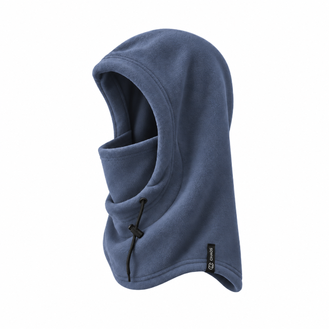 Biggie Hoodie Polar Plush - Chaos Headwear | Unisex Winter Hood | Cold Weather Accessories | Product View 3