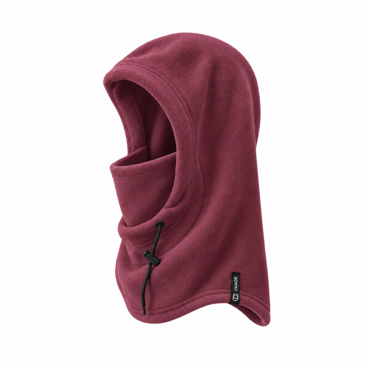 Biggie Hoodie Polar Plush - Chaos Headwear | Unisex Winter Hood | Cold Weather Accessories | Product View 5