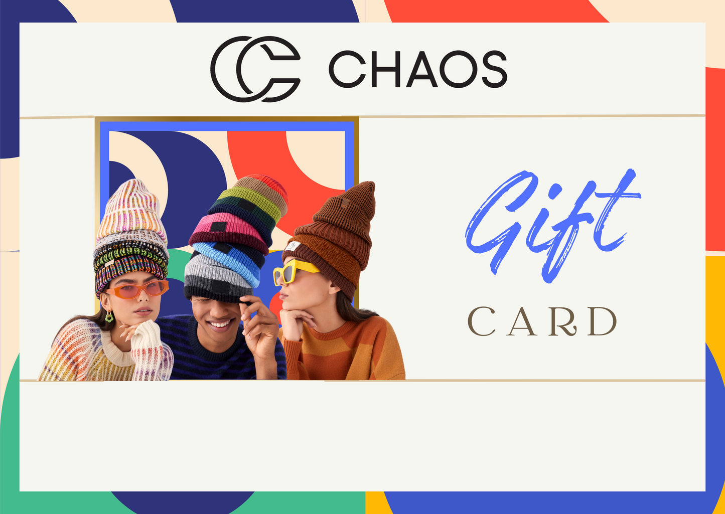 Chaos Carte cadeau Chapeaux